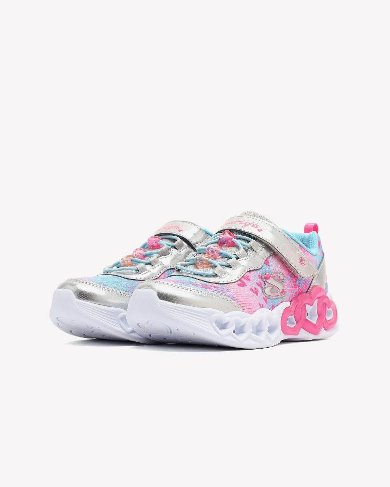SKECHERS INFINITE HEART LIGHTS: HEART JEWELS GIRLS SHOES
