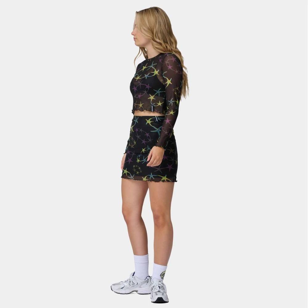 SANTA CRUZ STRIP DIGI MESH MINI SKIRT