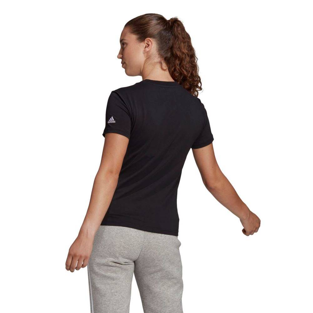 ADIDAS LOUNGEWEAR ESSENTIALS SLIM LOGO T-SHIRT