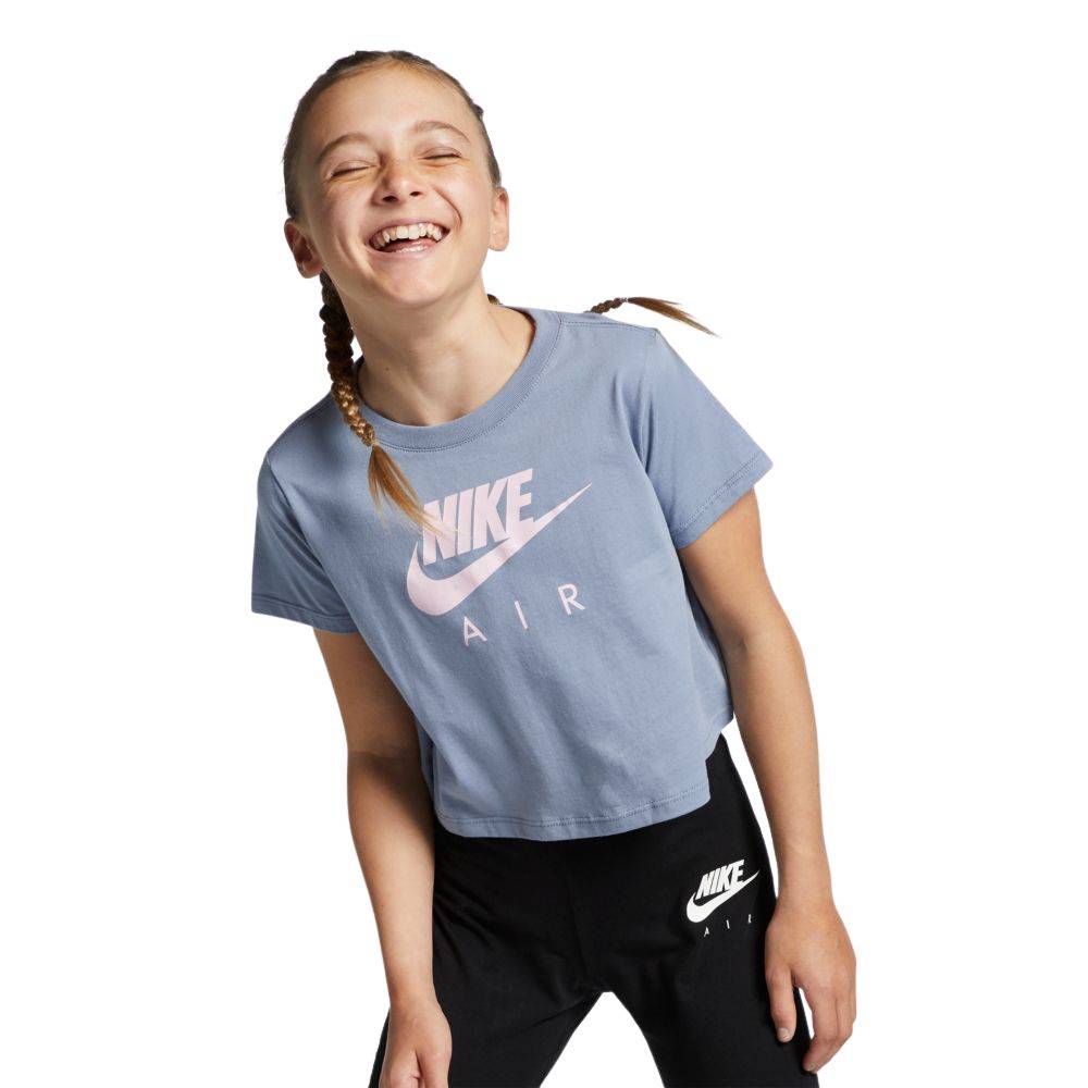 NIKE GIRLS AIR CROP TOP