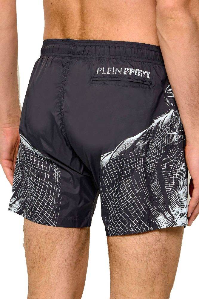 PLEIN SPORT DOUBLE TIGER SWIM SHORT