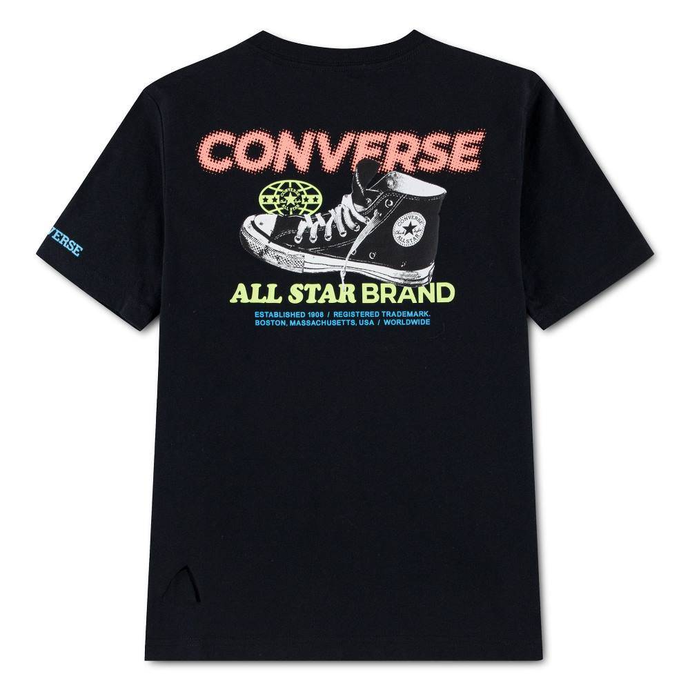 CONVERSE BOYS FRONTBACK TEXTURE SNKR TEE