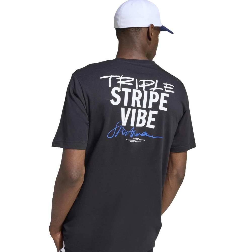 ADIDAS M TRIPLE STRIPE VIBE GRAPHIC T-SHIRT