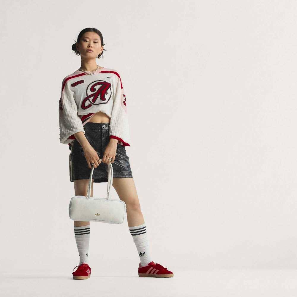 ADIDAS ORIGINALS PLEATHER MINI SKIRT