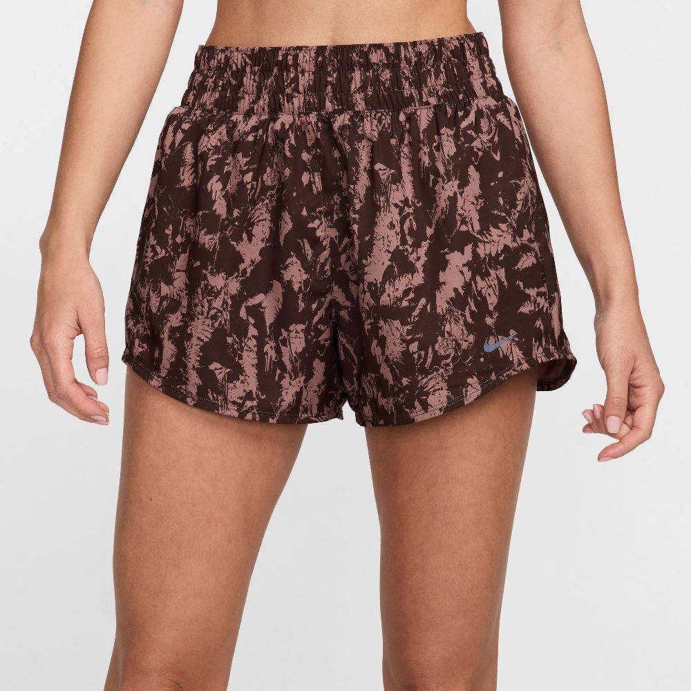 NIKE ONE DRI-FIT BREATHE HIGH-WAISTED PRINTED SHORT
