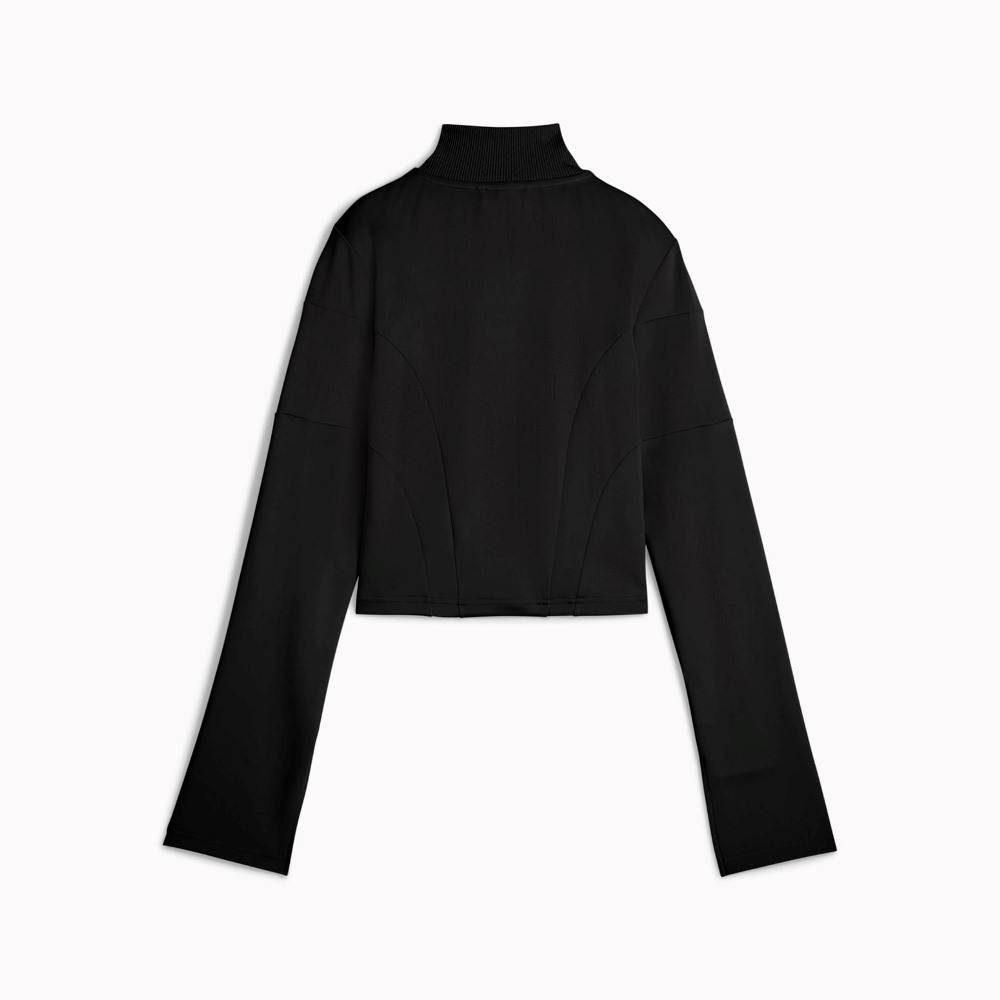 PUMA DARE TO SLIM CROPPED TRACK JACKET