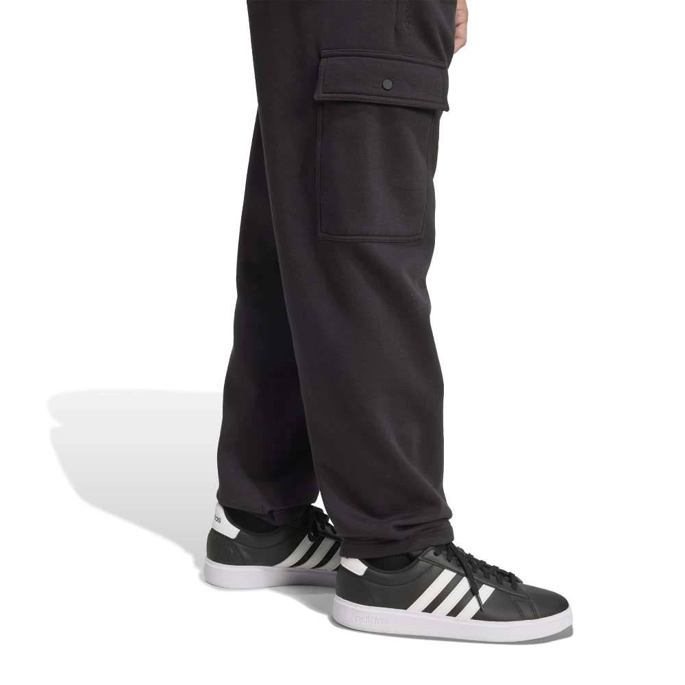 ADIDAS M ALL SZN FLEECE LOOSE CARGO OPEN HEM PANTS