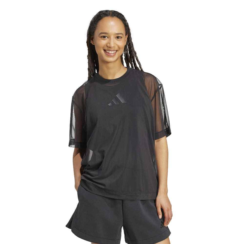 ADIDAS SOFT LUX MESH T-SHIRT