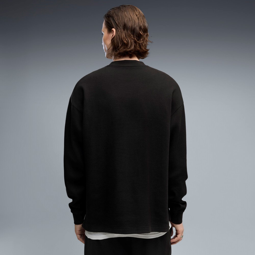 PUMA ESS ELEVATED RELAXED MATERIAL CREW