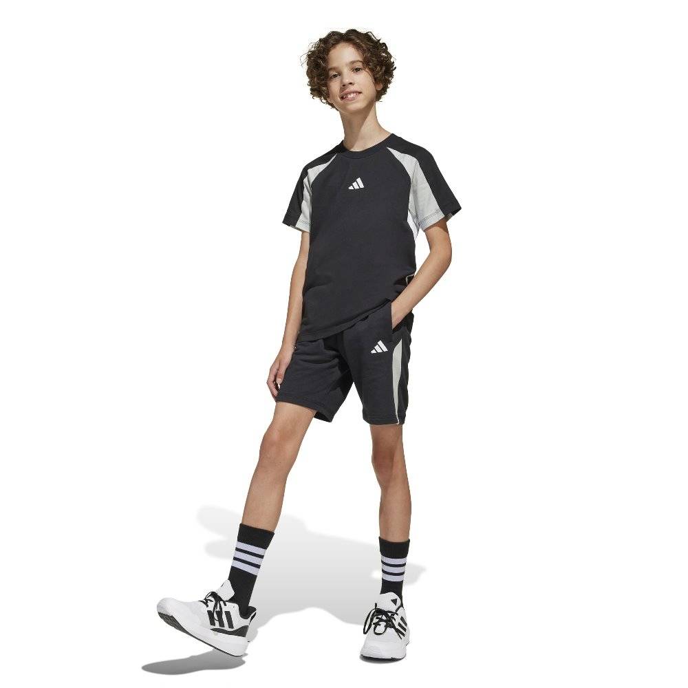 ADIDAS YOUTH SEASONAL ESSENTIALS COLORBLOCK SHORTS