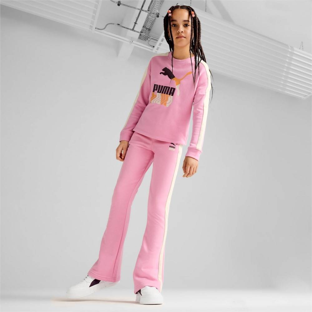 PUMA LAVA LAND FLARED SWEATPANTS TR G