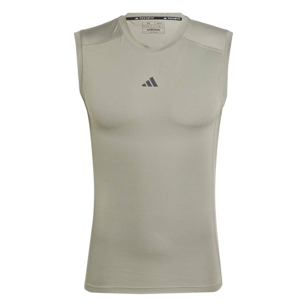 ADIDAS M TECHFIT COMPRESSION TRAINING SLEEVELESS T-SHIRT