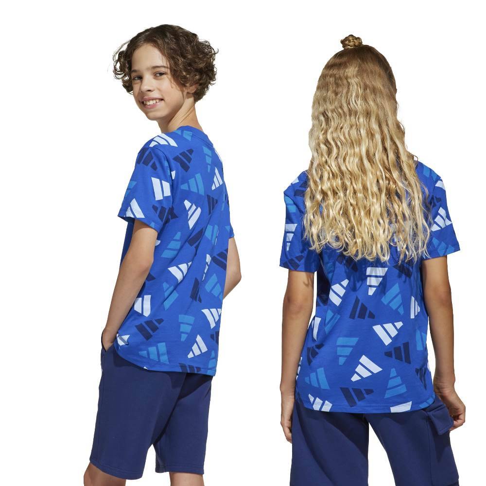 ADIDAS YOUTH SEASONAL ESSENTIALS LOGO CELEBRATION T-SHIRT