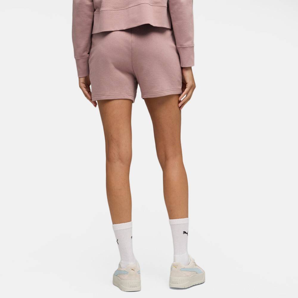 PUMA ESS SMALL NO. 1 LOGO 5'' HIGH-WAIST SHORTS TR (S)