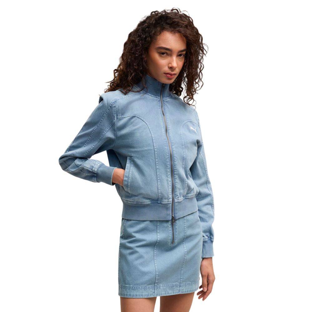 PUMA FUTURE.PUMA.ARCHIVE WASHED TWILL SHORT JACKET