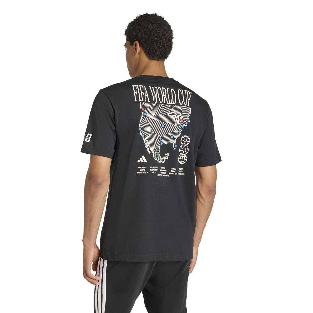 ADIDAS M FIFA WORLD CUP 26TM MAP GRAPHIC T-SHIRT