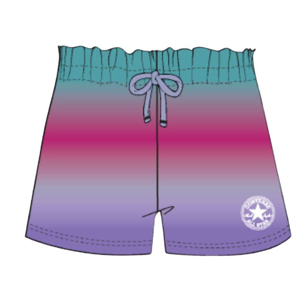 CONVERSE GIRLS PRINTED PAPER BAG SHORT