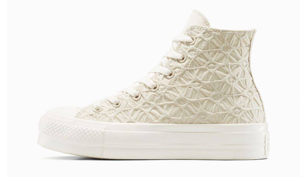 CONVERSE CHUCK TAYLOR ALL STAR LIFT PLATFORM TEXTURED MATERIAL