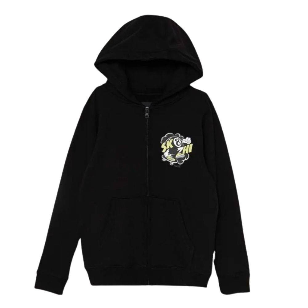 VANS BOYS SK8 HI BALL FULL ZIP HOODIE