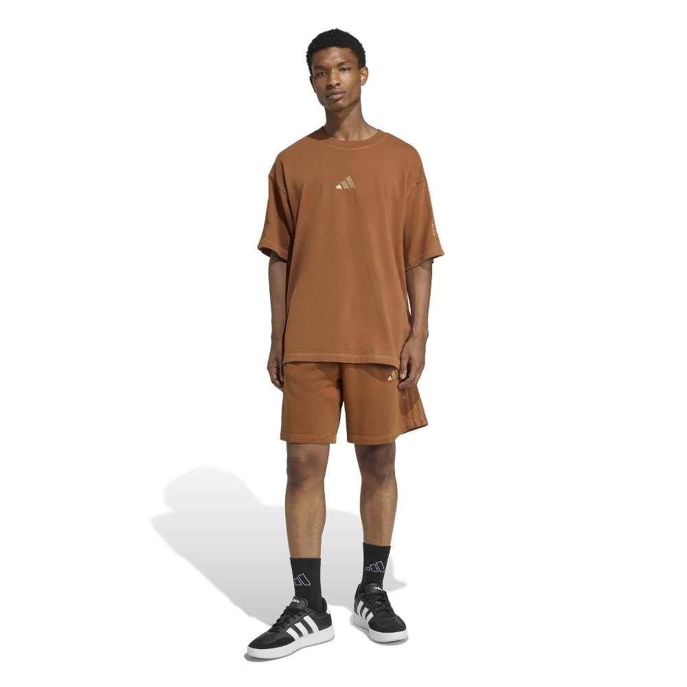 ADIDAS M ALL SZN FRENCH TERRY WASHED 8 INCH SHORTS