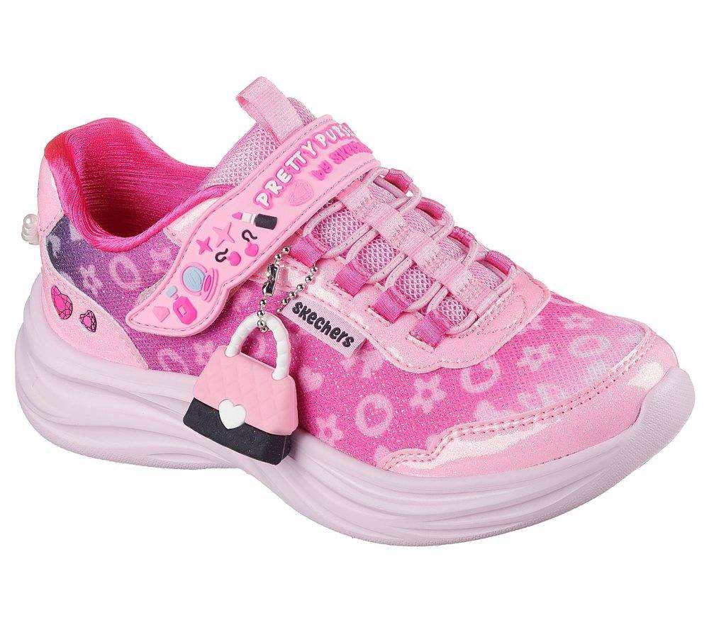 SKECHERS POWER JAMS 2.0 - PRETTY PURSES THEME GIRLS SNEAKER