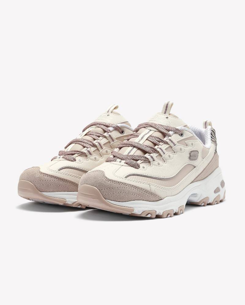 SKECHERS D'LITES - SPARKLED TRIM LACE UP