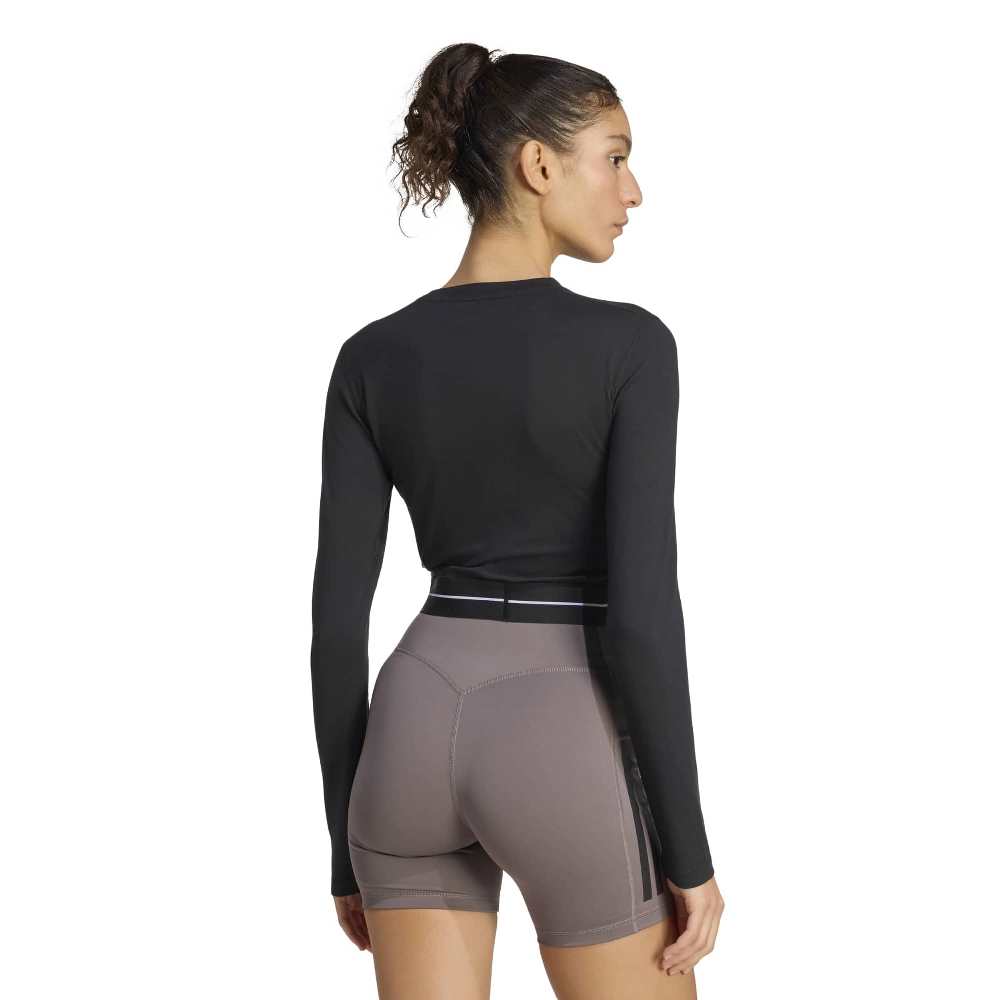ADIDAS HYPERGLAM CROPPED LONG SLEEVE
