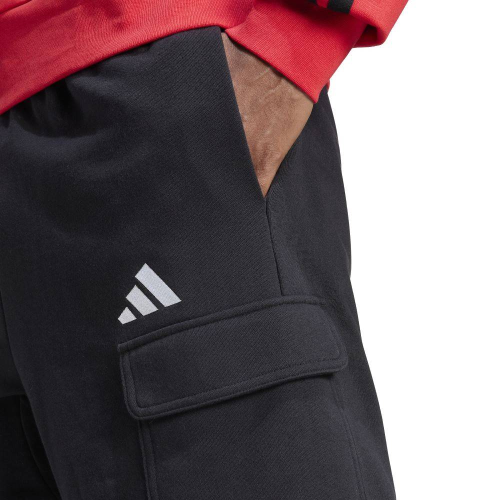 ADIDAS M ESSENTIALS FEELCOZY FRENCH TERRY CARGO SHORTS
