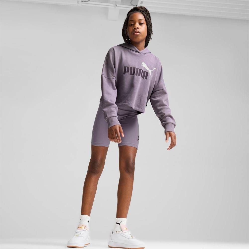 PUMA ESS LOGO CROPPED HOODIE G