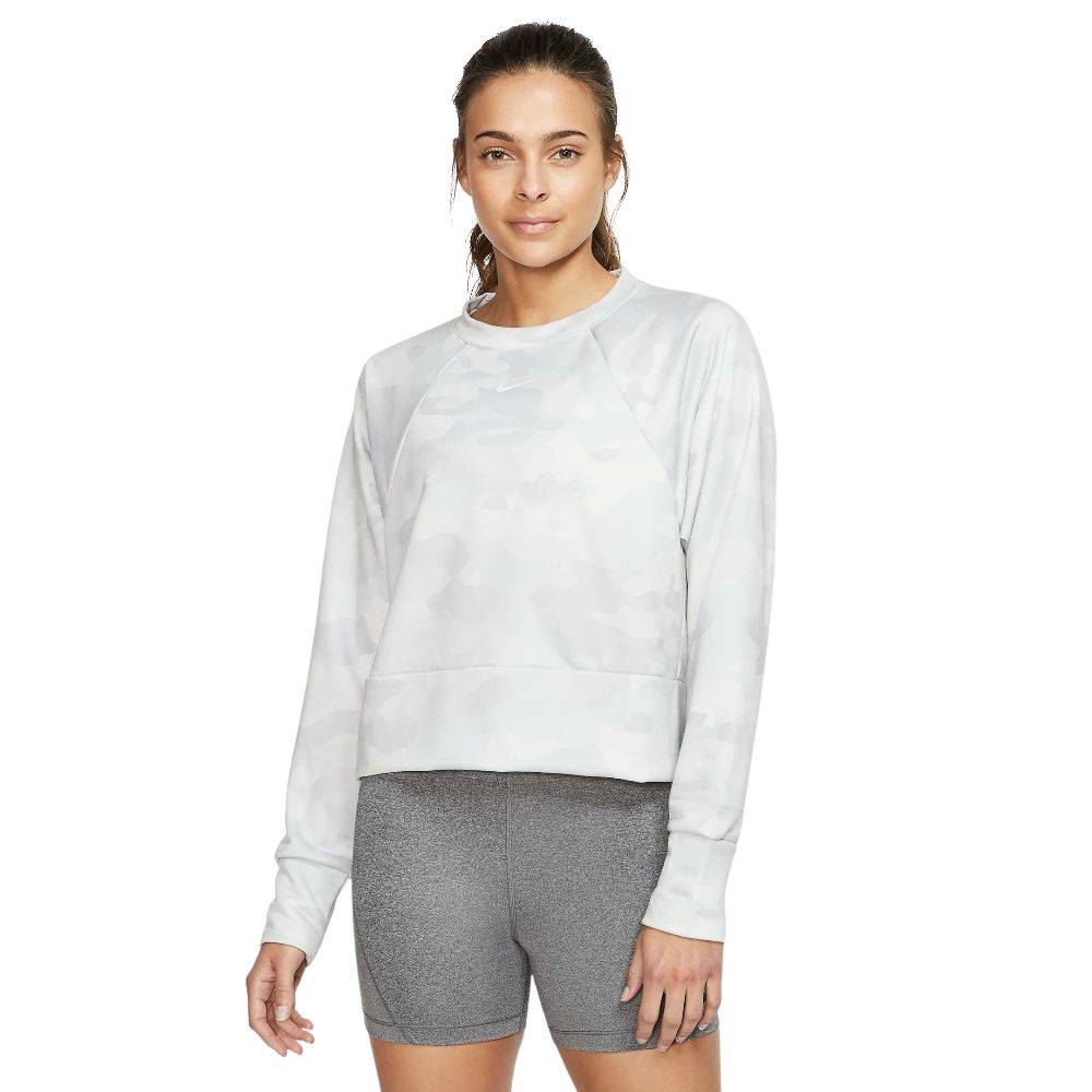 NIKE ICON CLASH CAMO TRAINING TOP WOMENS