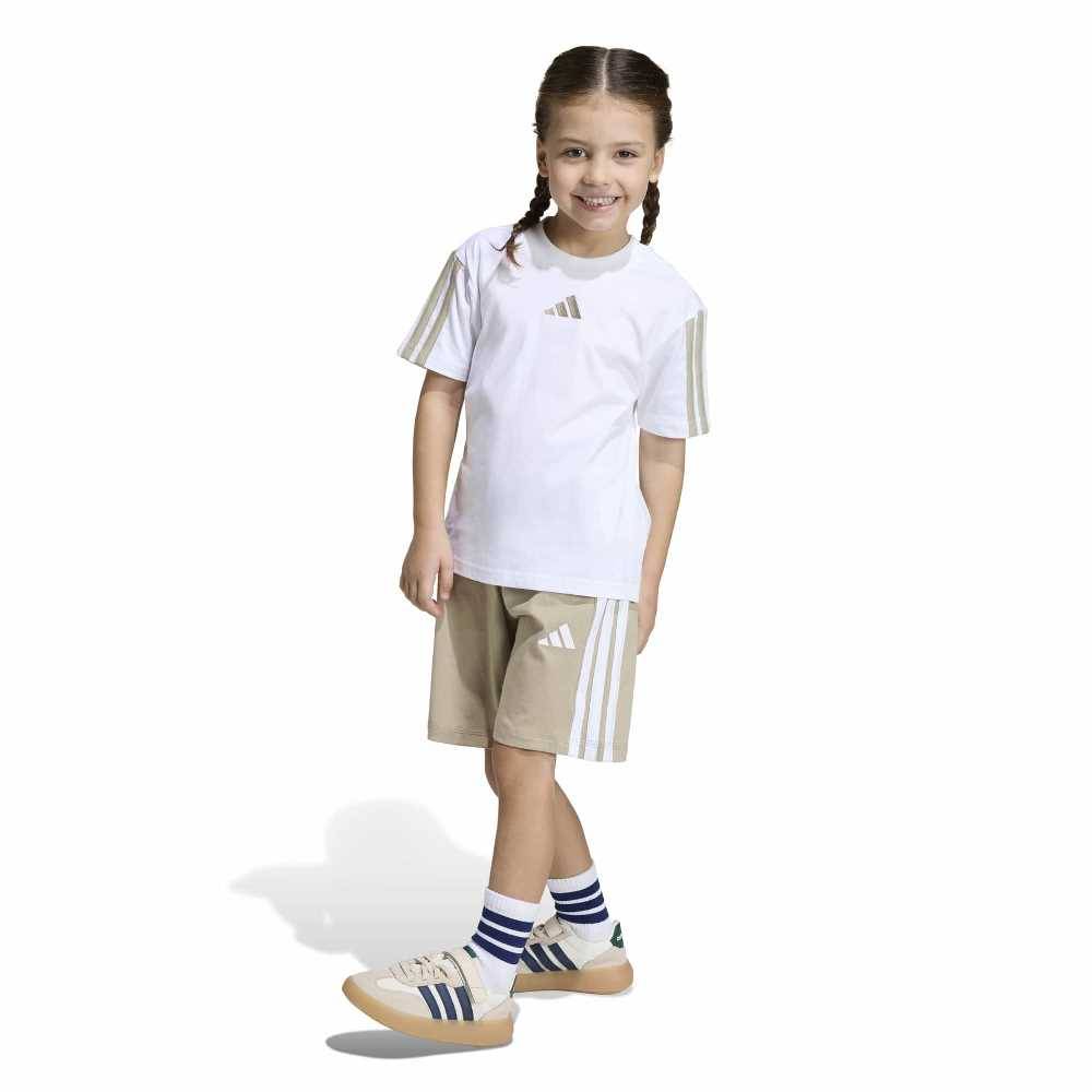 ADIDAS LITTLE KIDS ESSENTIALS T-SHIRT SET