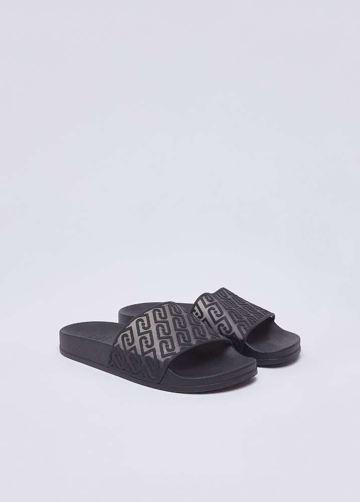 LIU JO KOS 21 - SLIPPER MONOGRAM LOGO