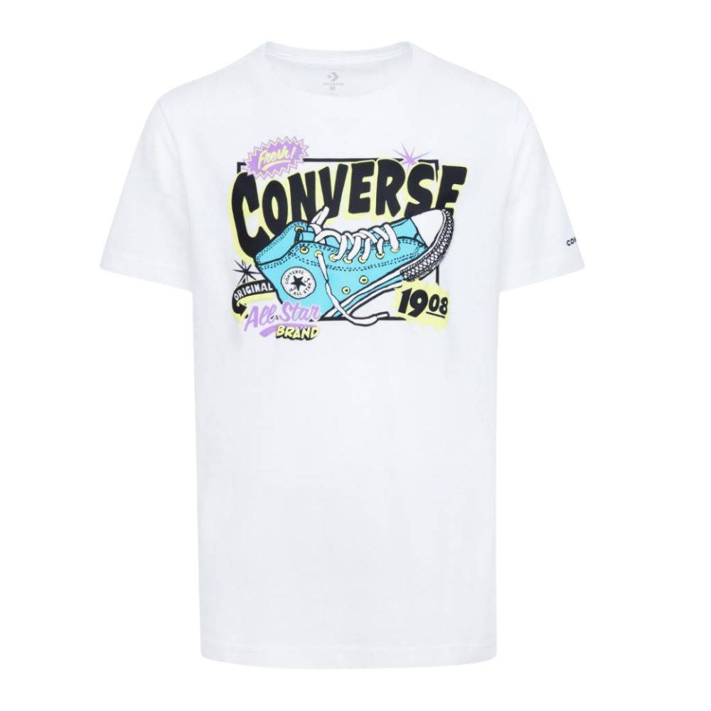 CONVERSE BIG KIDS CNVB SUN FRESH SNEAKER GFX TEE