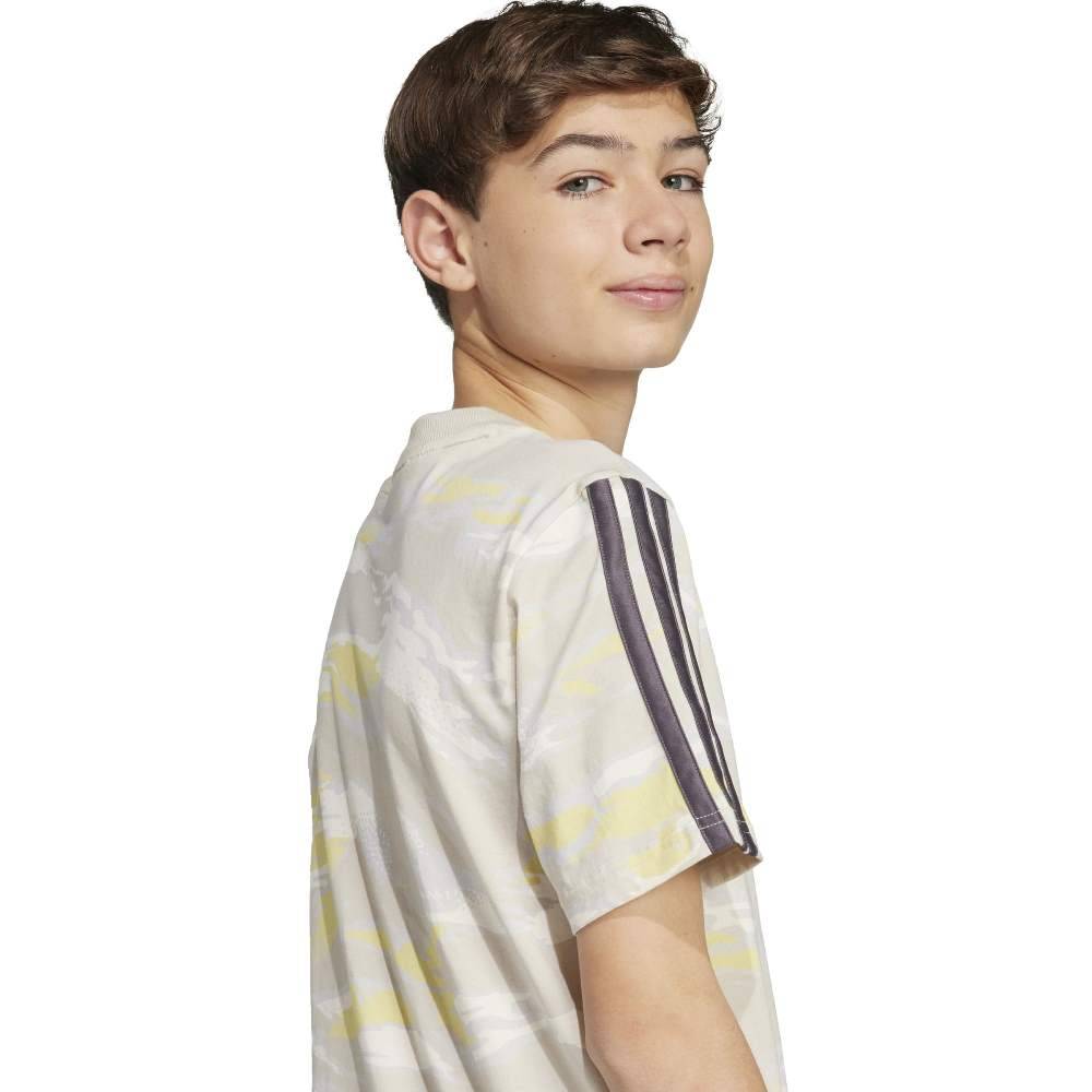 ADIDAS YOUTH SEASONAL ESSENTIALS CAMO T-SHIRT