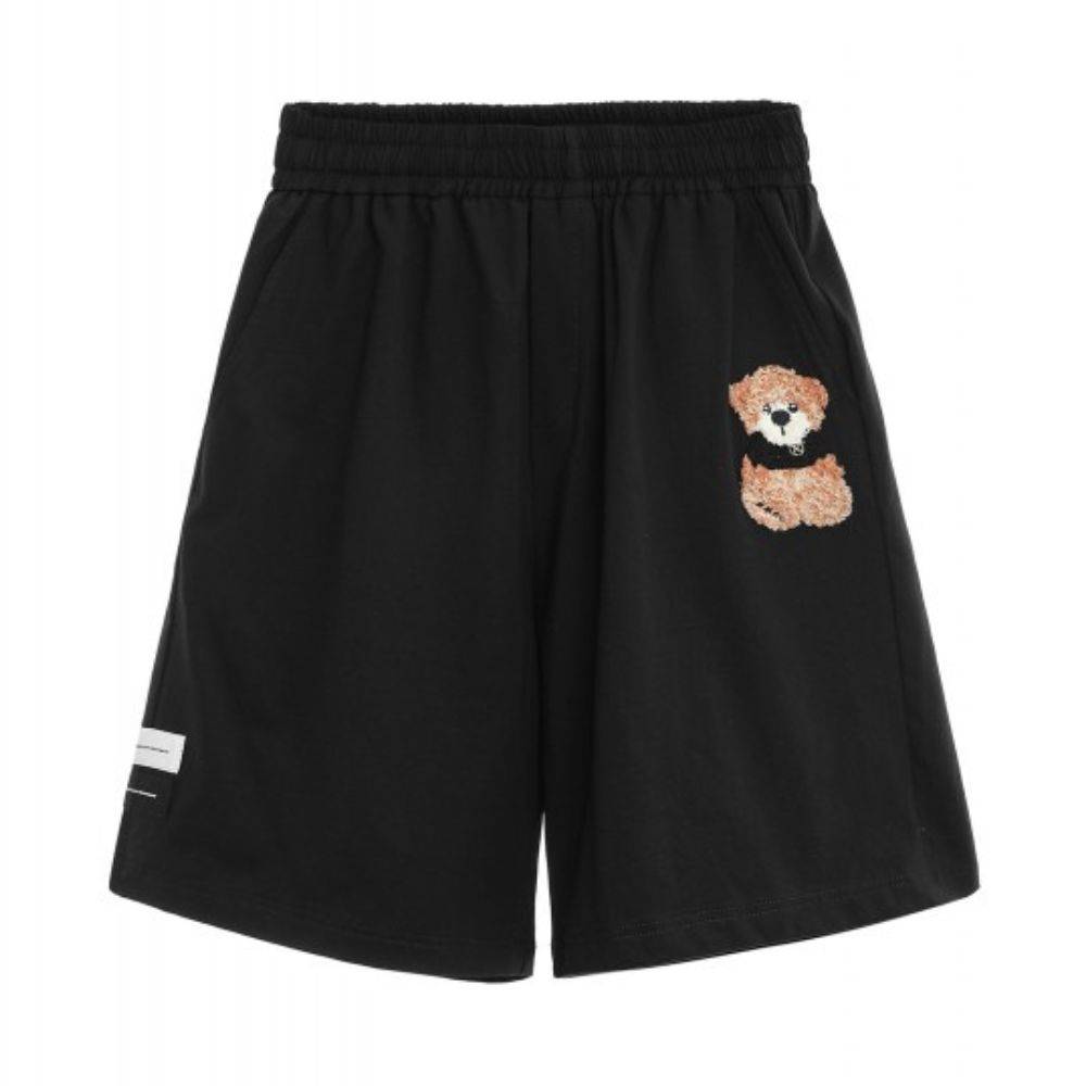 MWM TEDDY BEAR FLOCK PATCH REGULAR FIT SHORTS