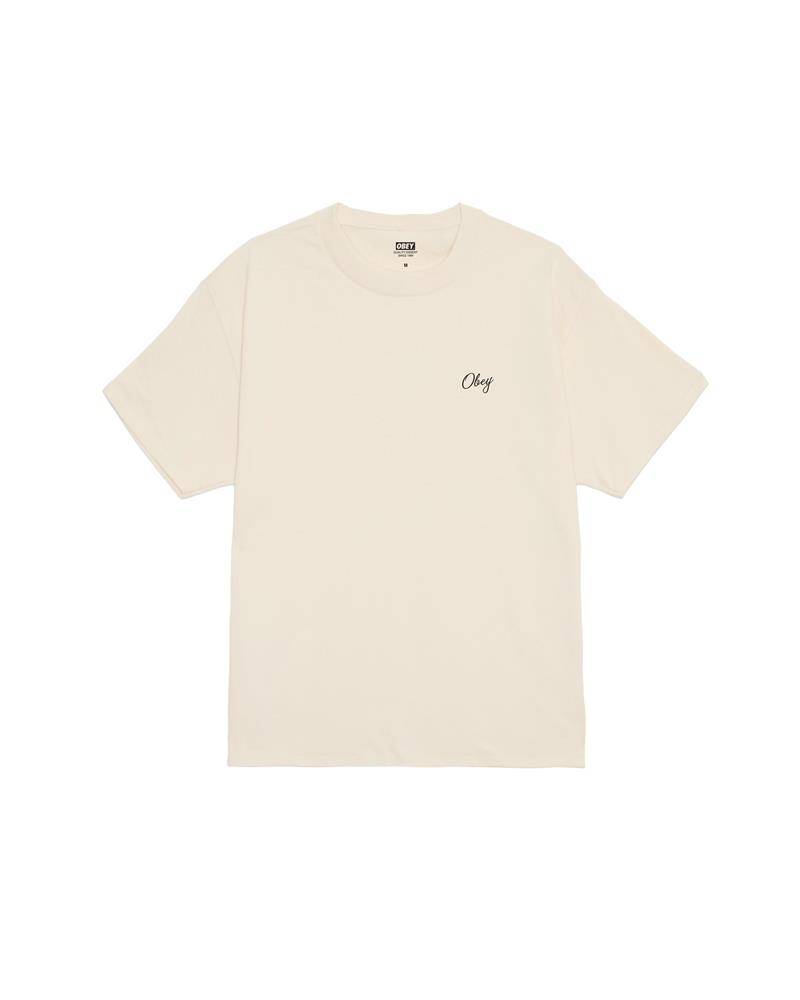OBEY PAPER ROSE TEE