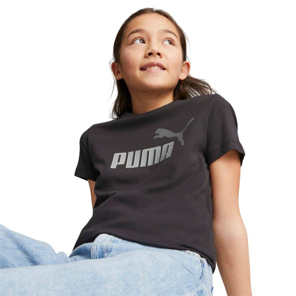 PUMA ESS+ MERMAID GRAPHIC GIRLS TEE