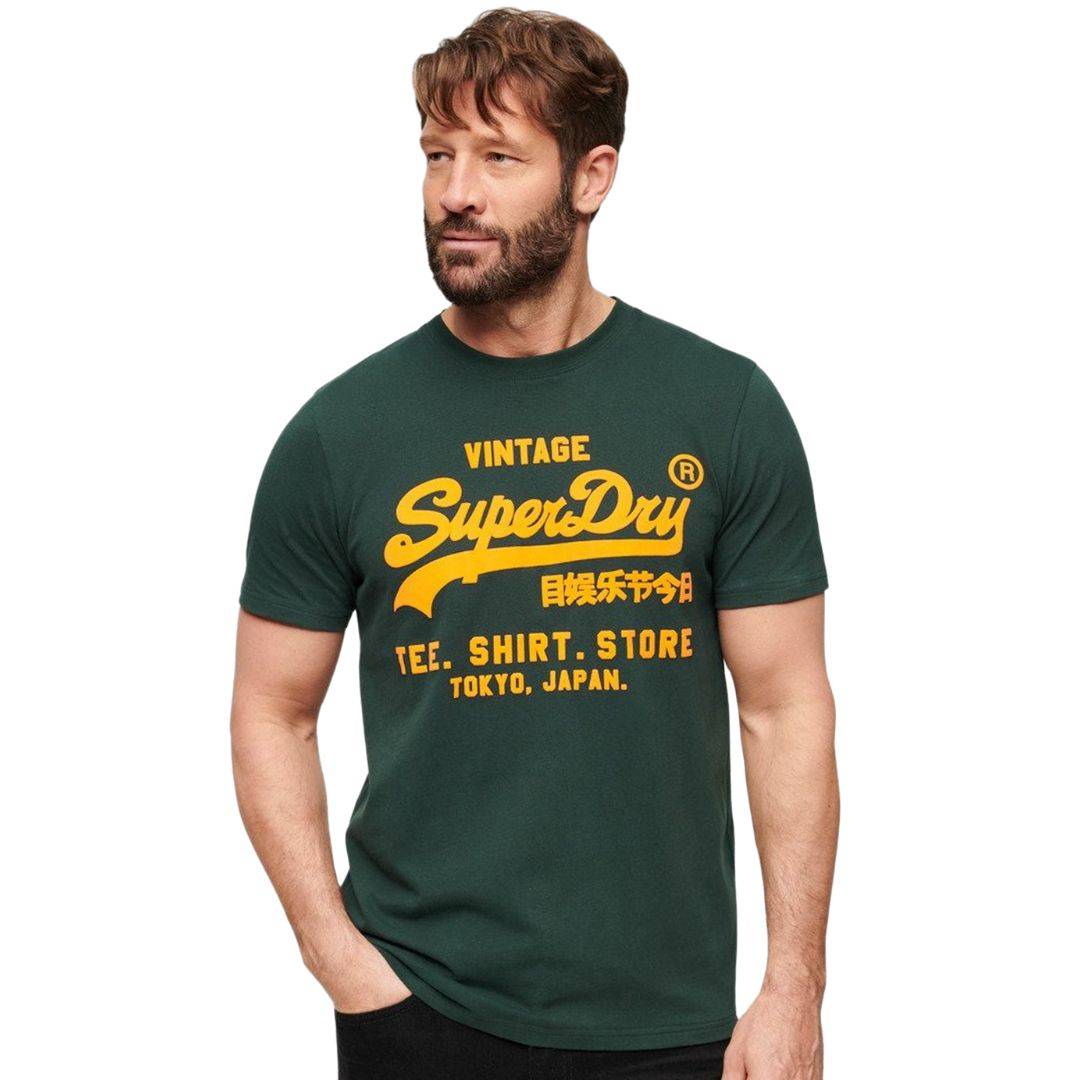 SUPERDRY NEON VINTAGE LOGO T-SHIRT