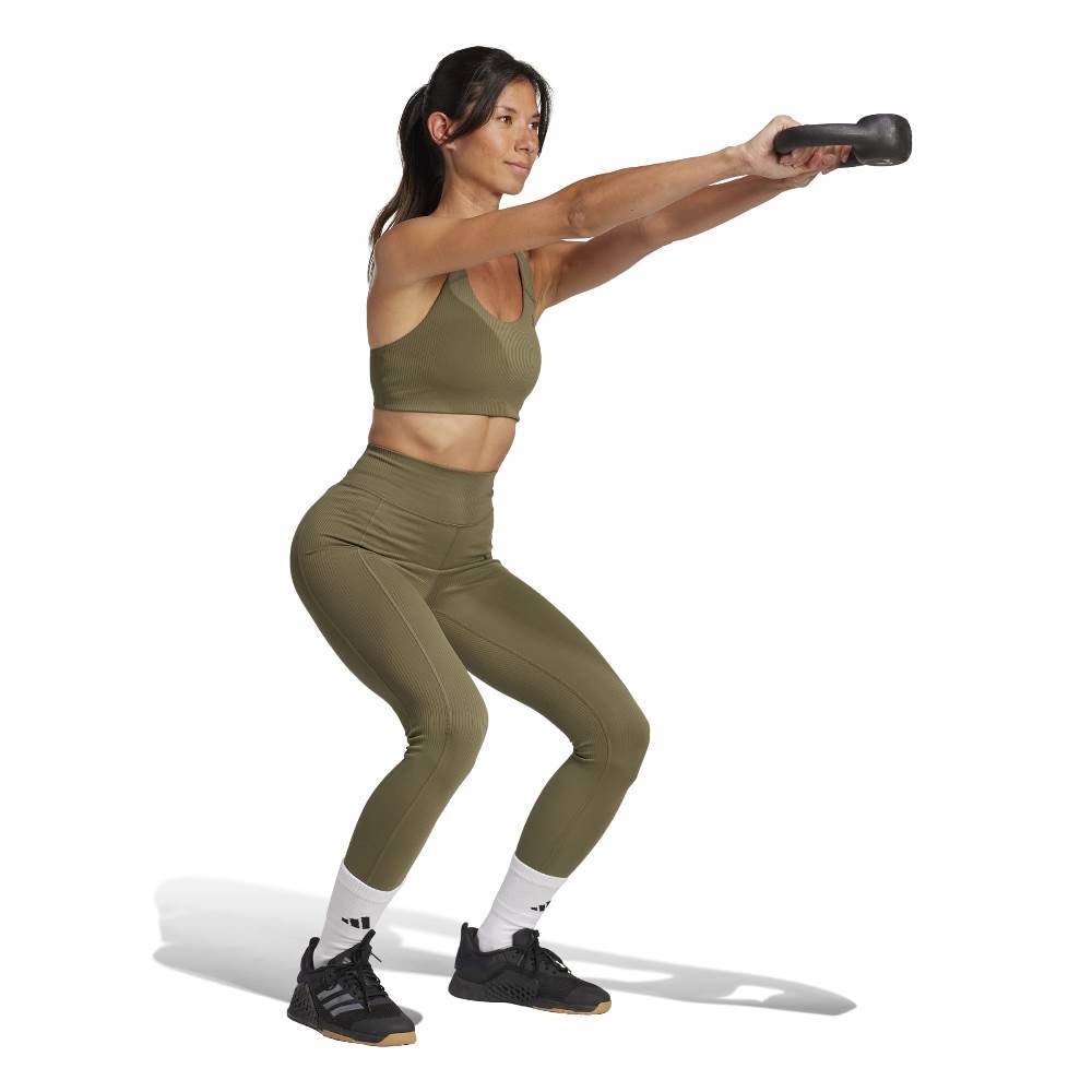 ADIDAS PRIMELIFTIMPACT RIB MEDIUM SUPPORT TRAINING BRA