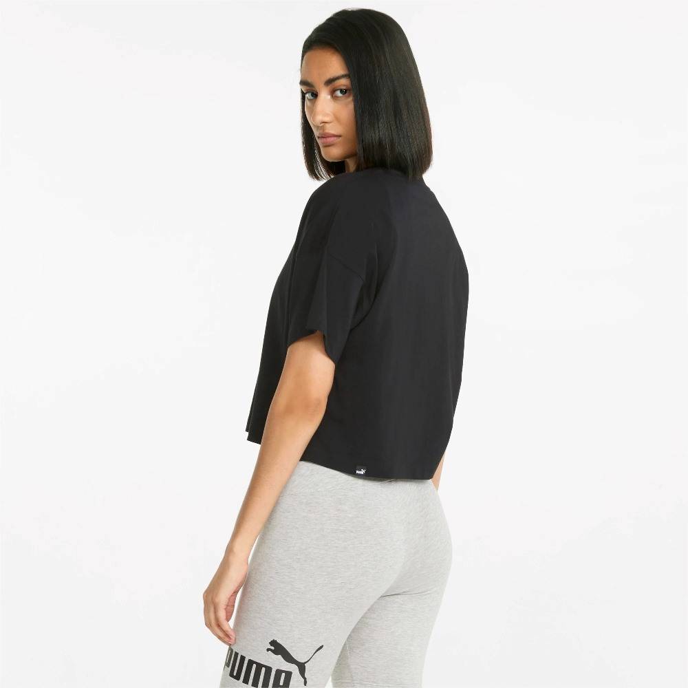 PUMA HER CROPPED WOMENS TEE