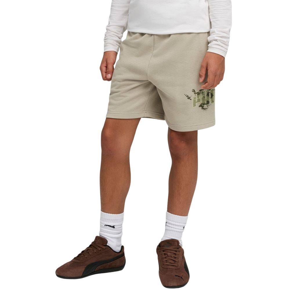 PUMA ESS CAMO SHORTS TR B