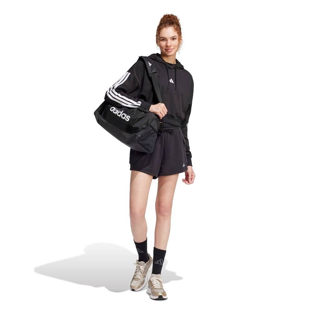 ADIDAS ESSENTIALS 3-STRIPES FRENCH TERRY CROPPED HOODIE
