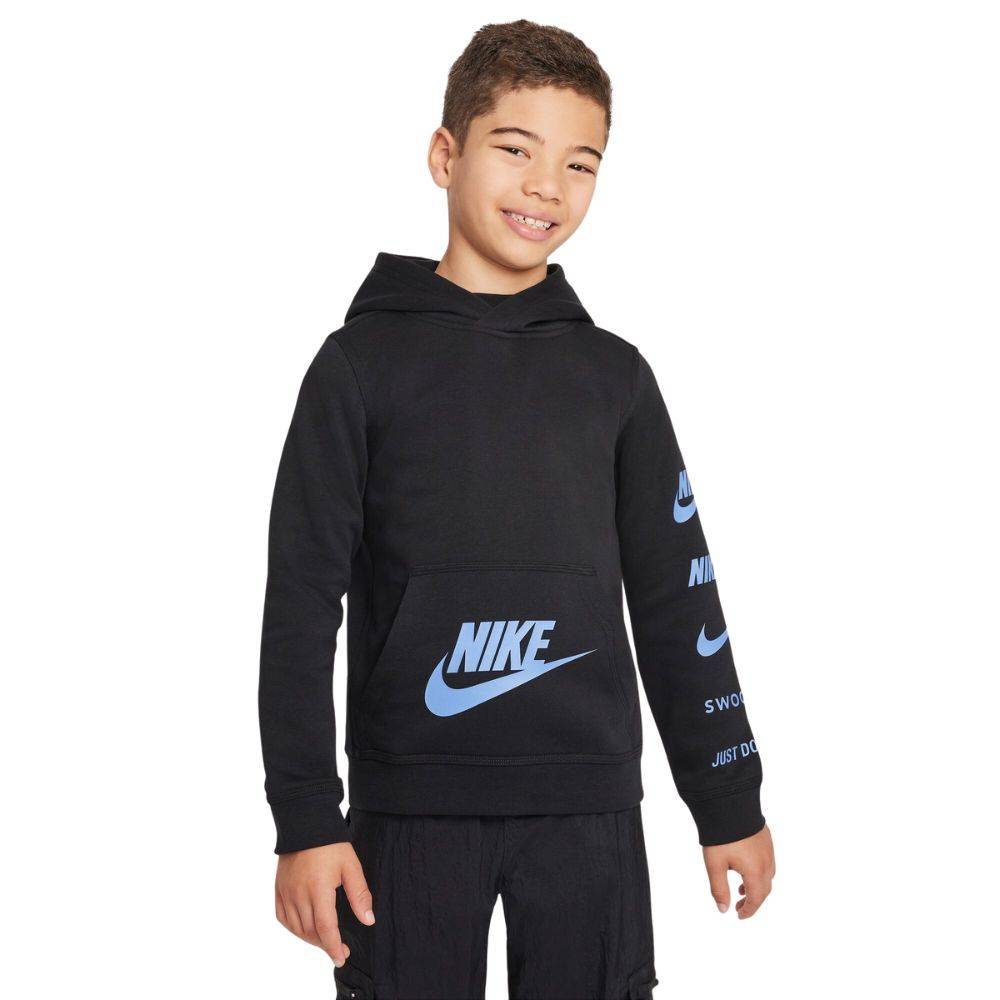 NIKE BOYS SPORTSWEAR STANDARD ISSUE FLEECE HOODIE