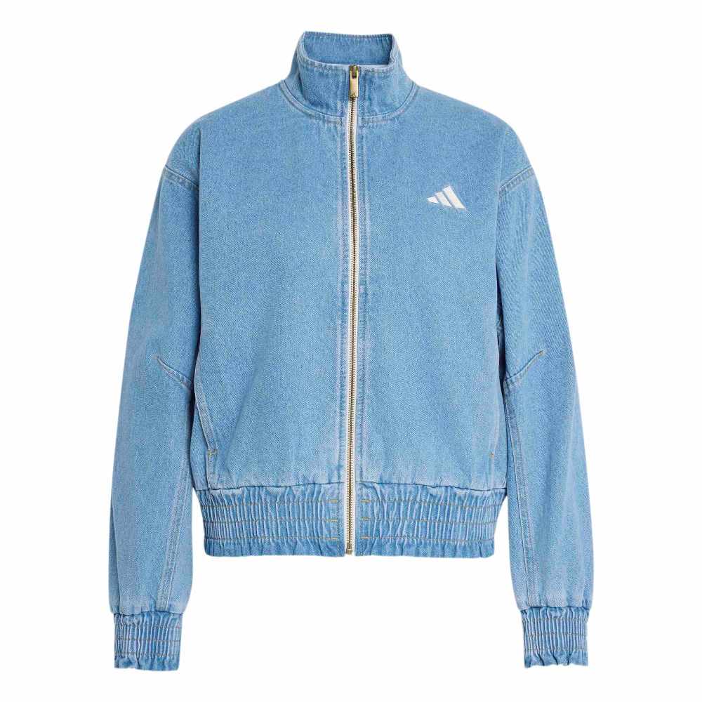 ADIDAS STADIUM WASHED DENIM LOOSE FIT JACKET