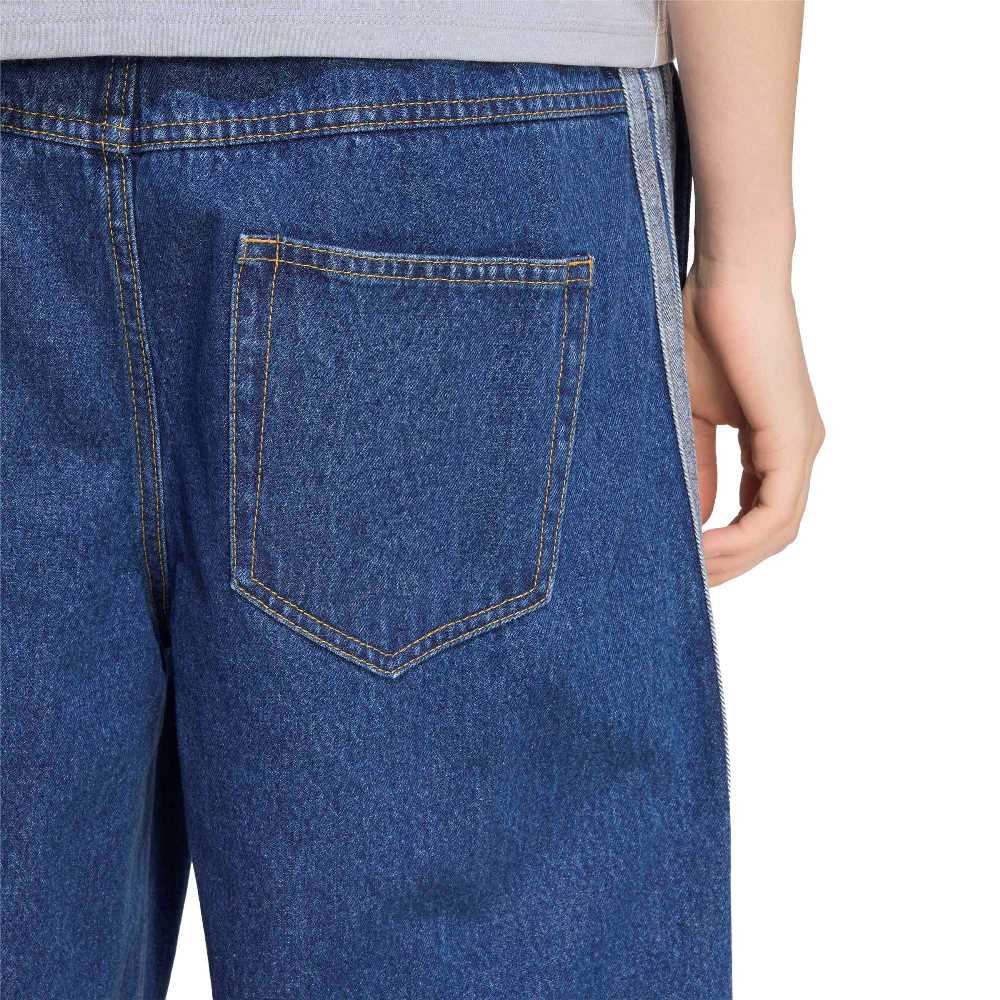 ADIDAS STADIUM WASHED DENIM LOOSE FIT PANTS