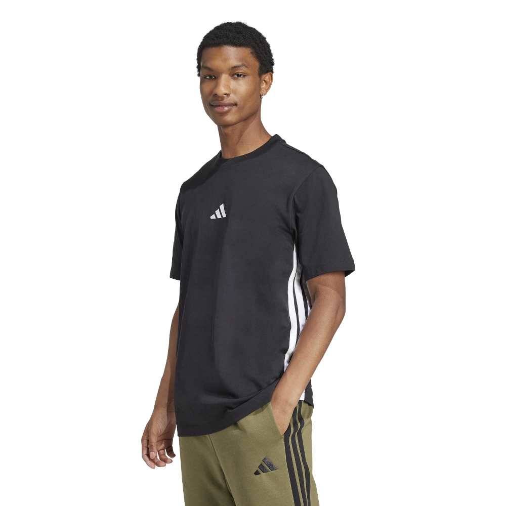 ADIDAS M ESSENTIALS THREE STRIPES SINGLE JERSEY TEE