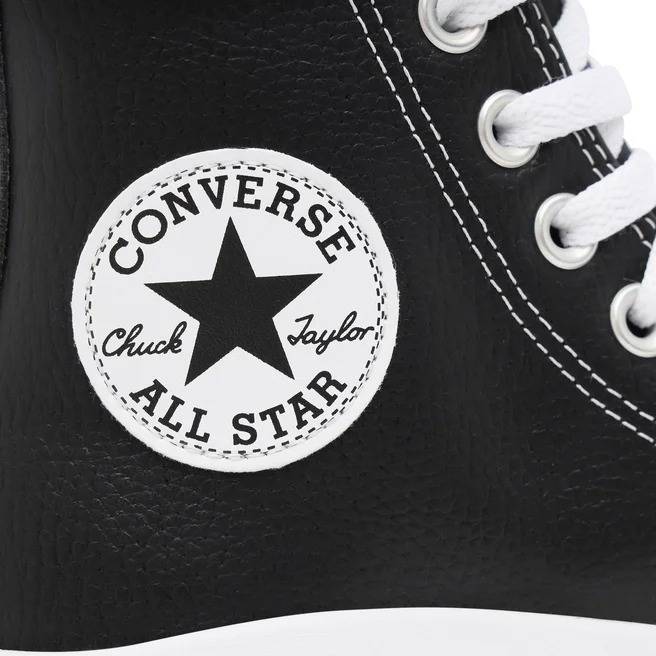 CONVERSE RUN STAR MOVE PLATFORM LEATHER