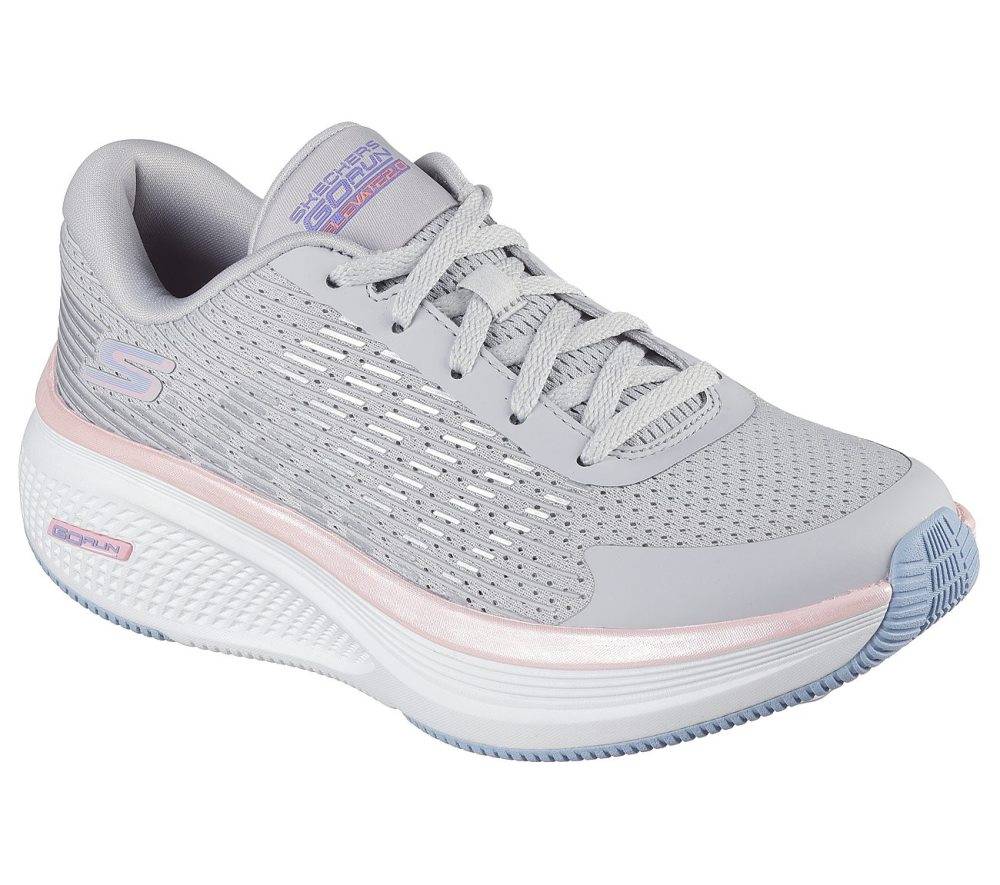 SKECHERS GO RUN ELEVATE 2.0 WOMENS LACE UP RUNNING SHOES