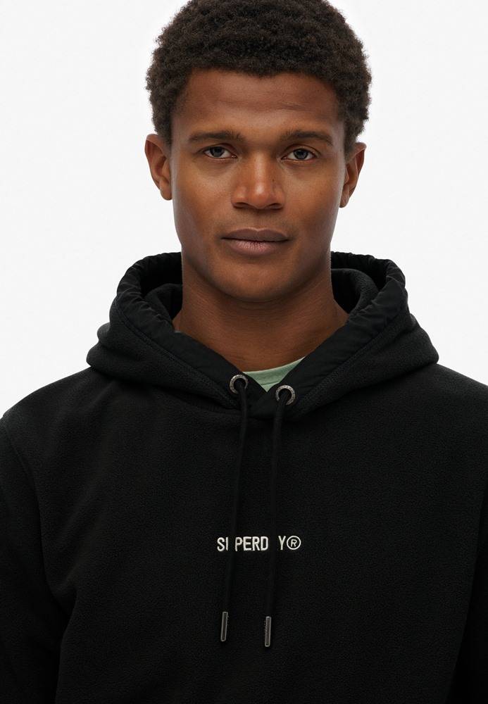 SUPERDRY MICRO LOGO FLEECE HOOD