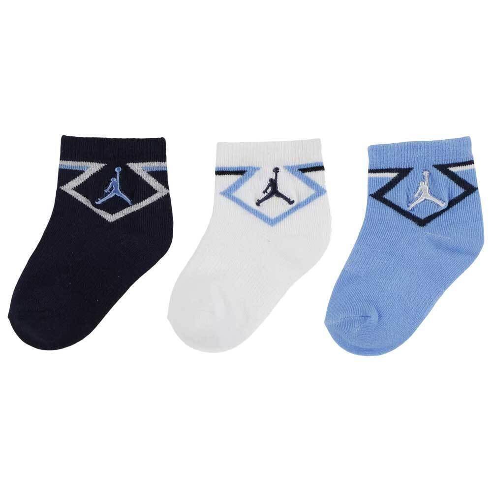 NIKE JORDAN DIAMOND INFANT/TODDLER 3PK ANKLE SOCKS